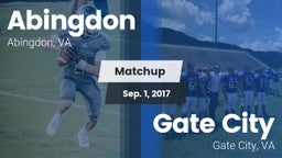 Matchup: Abingdon vs. Gate City  2017