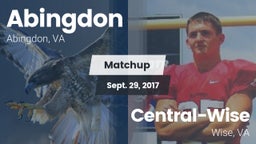 Matchup: Abingdon vs. Central-Wise  2017