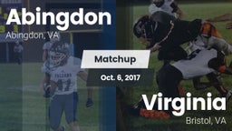 Matchup: Abingdon vs. Virginia  2017
