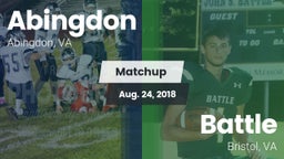 Matchup: Abingdon vs. Battle  2018