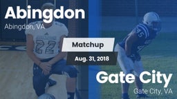 Matchup: Abingdon vs. Gate City  2018