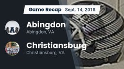 Recap: Abingdon  vs. Christiansburg  2018