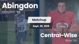 Matchup: Abingdon vs. Central-Wise  2018