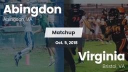 Matchup: Abingdon vs. Virginia  2018