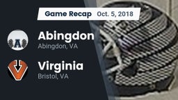 Recap: Abingdon  vs. Virginia  2018