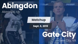 Matchup: Abingdon vs. Gate City  2019