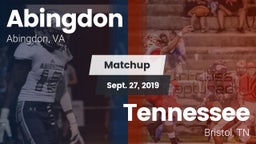 Matchup: Abingdon vs. Tennessee  2019