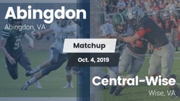Matchup: Abingdon vs. Central-Wise  2019