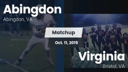 Matchup: Abingdon vs. Virginia  2019