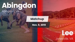 Matchup: Abingdon vs. Lee  2019