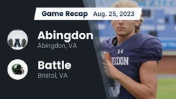 Recap: Abingdon  vs. Battle  2023