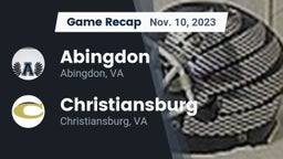 Recap: Abingdon  vs. Christiansburg  2023