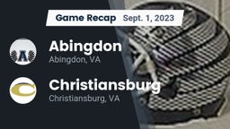 Recap: Abingdon  vs. Christiansburg  2023