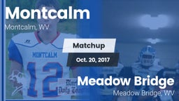 Matchup: Montcalm vs. Meadow Bridge  2017