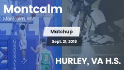 Matchup: Montcalm vs. HURLEY, VA H.S. 2018