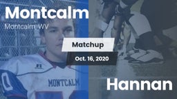 Matchup: Montcalm vs. Hannan  2020