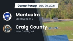 Recap: Montcalm  vs. Craig County  2021