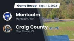 Recap: Montcalm  vs. Craig County  2022