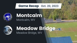 Recap: Montcalm  vs. Meadow Bridge  2023