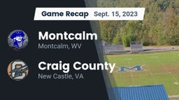 Recap: Montcalm  vs. Craig County  2023