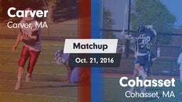 Matchup: Carver vs. Cohasset  2016