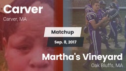 Matchup: Carver vs. Martha's Vineyard  2017