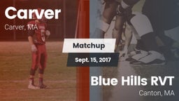 Matchup: Carver vs. Blue Hills RVT  2017