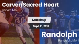 Matchup: Carver/SH vs. Randolph  2018