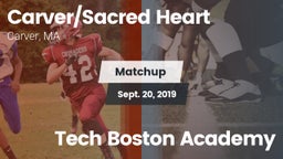 Matchup: Carver/SH vs. Tech Boston Academy 2019