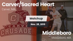 Matchup: Carver/SH vs. Middleboro  2019