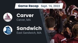 Recap: Carver  vs. Sandwich  2022