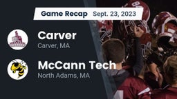 Recap: Carver  vs. McCann Tech  2023