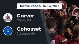 Recap: Carver  vs. Cohasset  2023