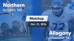 Matchup: Northern vs. Allegany  2016