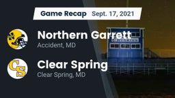 Recap: Northern Garrett  vs. Clear Spring  2021