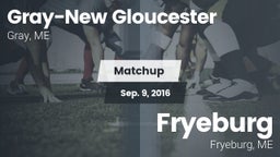 Matchup: Gray-New Gloucester vs. Fryeburg  2016