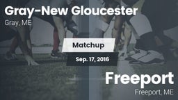 Matchup: Gray-New Gloucester vs. Freeport  2016