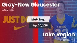 Matchup: Gray-New Gloucester vs. Lake Region  2016