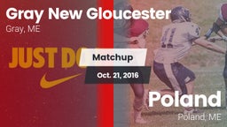 Matchup: Gray-New Gloucester vs. Poland  2016