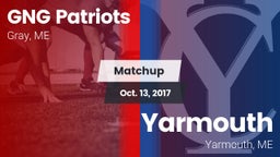 Matchup: GNG Patriots vs. Yarmouth  2017