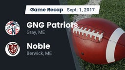 Recap: GNG Patriots vs. Noble  2017