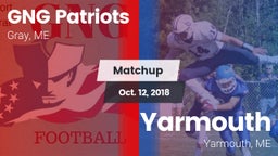 Matchup: GNG Patriots vs. Yarmouth  2018