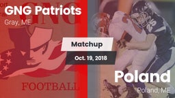 Matchup: GNG Patriots vs. Poland  2018