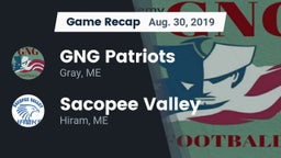 Recap: GNG Patriots vs. Sacopee Valley  2019