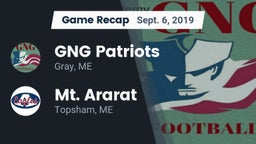 Recap: GNG Patriots vs. Mt. Ararat  2019