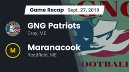 Recap: GNG Patriots vs. Maranacook  2019