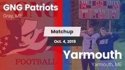 Matchup: GNG Patriots vs. Yarmouth  2019