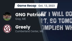 Recap: GNG Patriots vs. Greely  2023