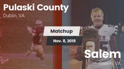 Matchup: Pulaski County vs. Salem  2019