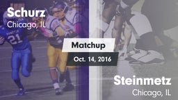 Matchup: Schurz vs. Steinmetz  2016